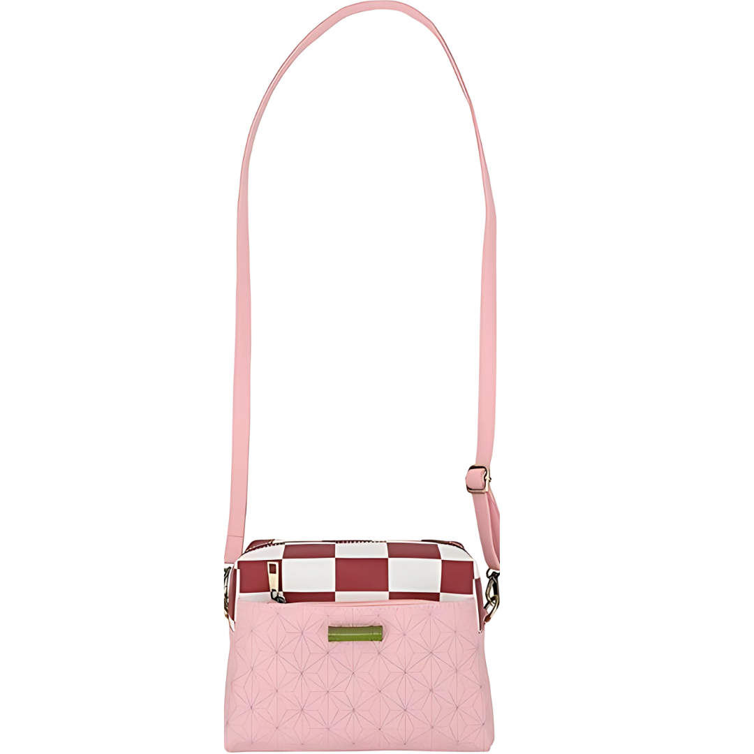 Nezuko Pink Crossbody Handbag